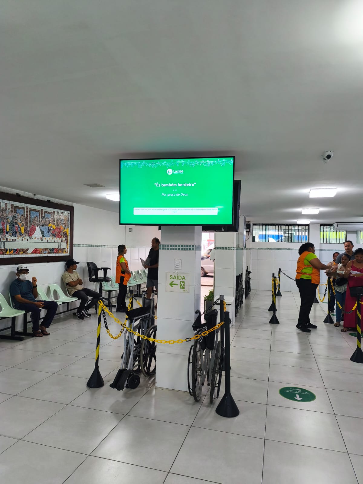Recepção da Laclise
